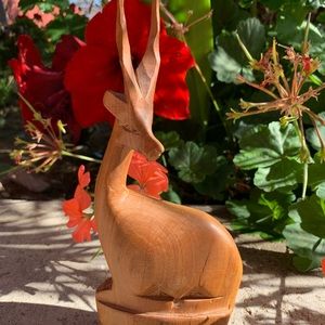 VTG 80s ORYX AFRICA animal HOME DECOR ART design
